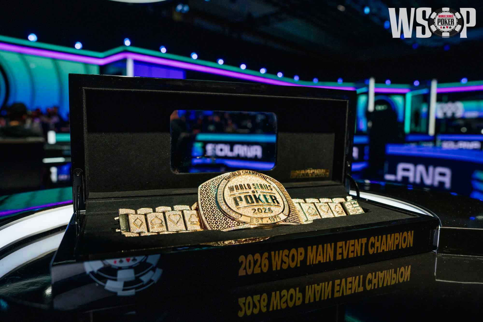 The 2026 World Series of Poker Main Event bracelet